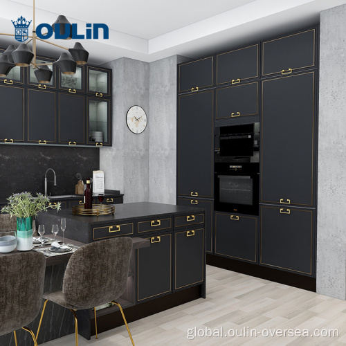 Kitchen Cabinet New chinese style light luxury kitchen kitchen cabinets Manufactory